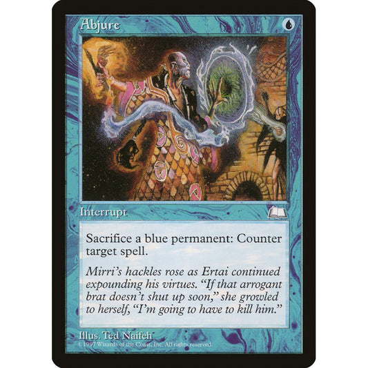 Abjure common 31 Magic the Gathering Weatherlight