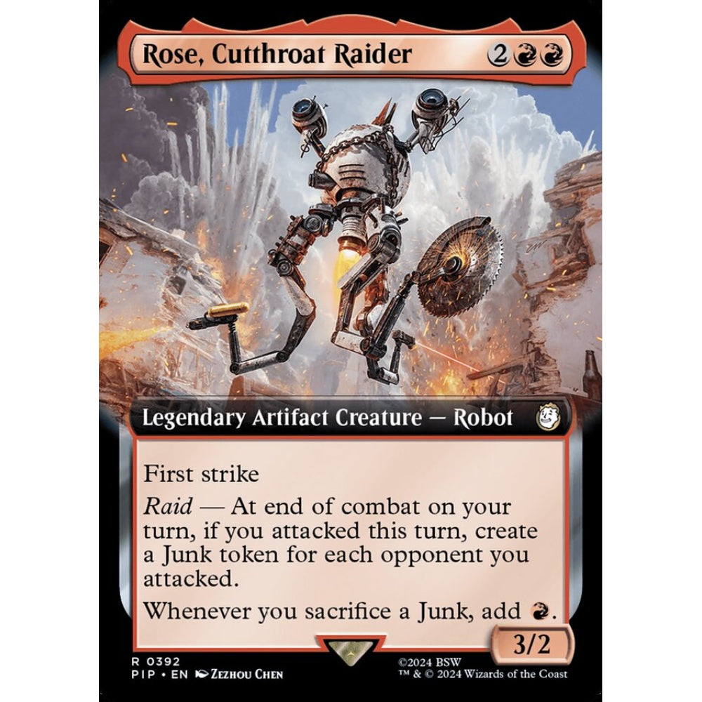 Rose, Cutthroat Raider rare 392 Magic the Gathering Fallout