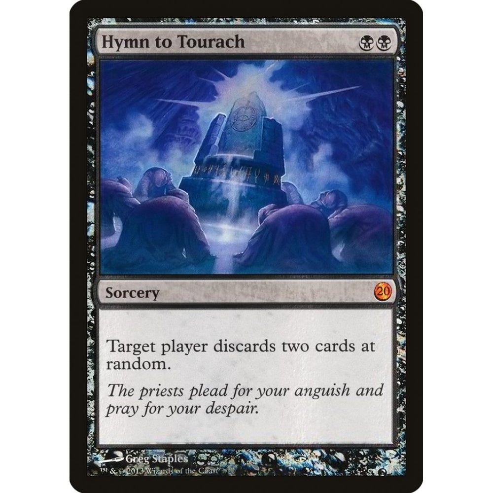 Hymn to Tourach mythic 3 Magic the Gathering From the Vault: Twenty