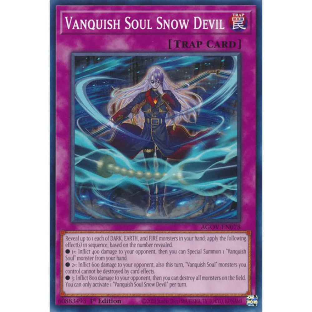 Vanquish Soul Snow Devil AGOV-EN078 Common Yu-Gi-Oh Age of Overlord