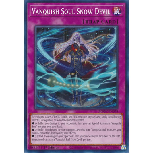 Vanquish Soul Snow Devil AGOV-EN078 Common Yu-Gi-Oh Age of Overlord
