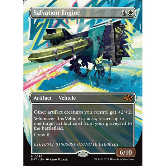 Salvation Engine, 295, mythic, Magic: The Gathering, Aetherdrift