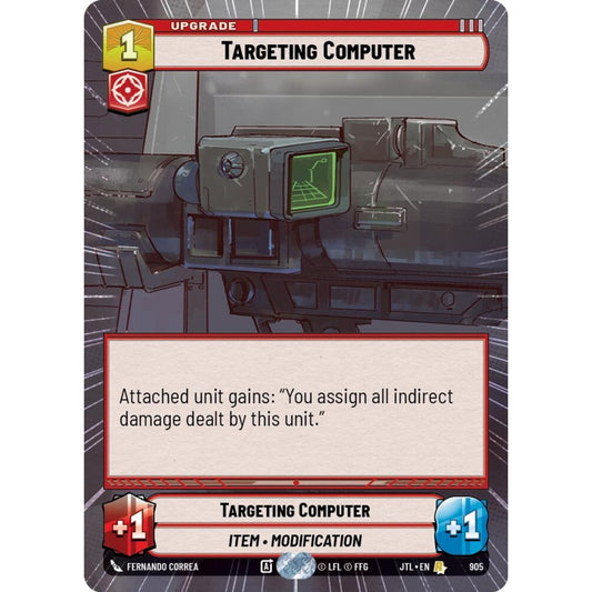 Targeting Computer, R, JTL 905) Hyperspace Foil, Star Wars Unlimited