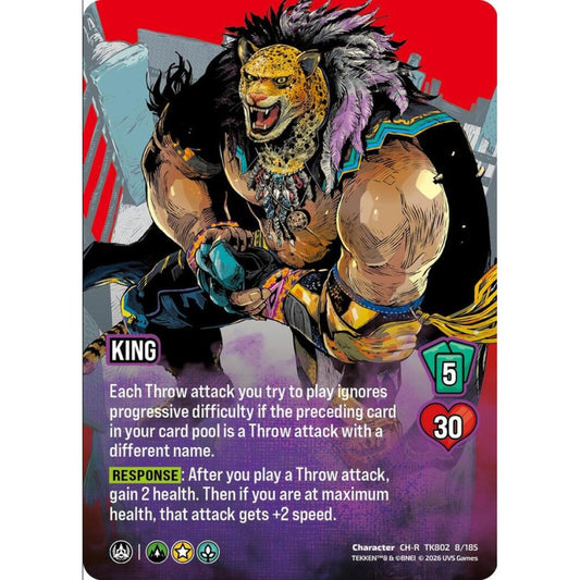 King 8/185 TK802 Universus Tekken 8 Character CH