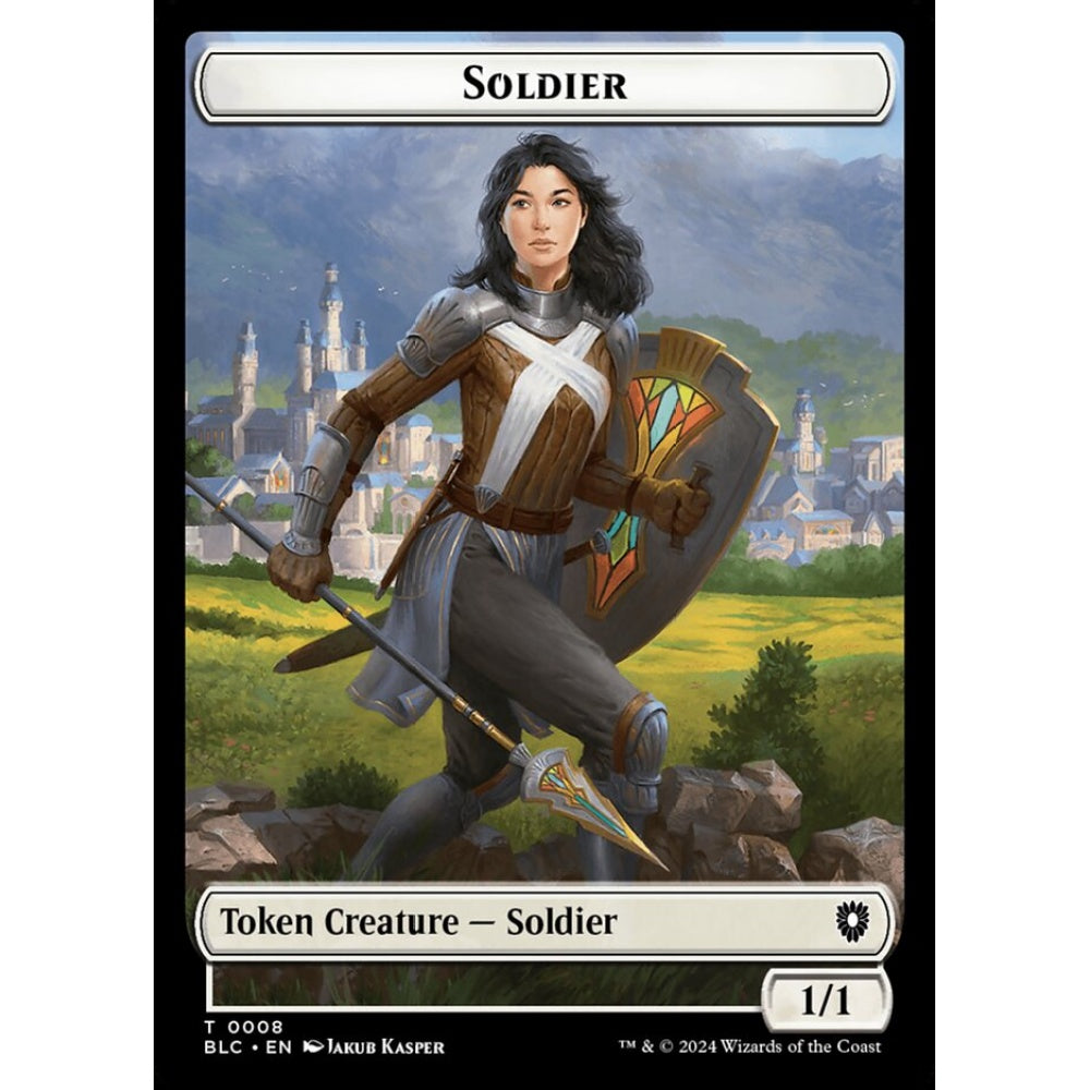 Soldier, 8, common, Magic: The Gathering, Bloomburrow
