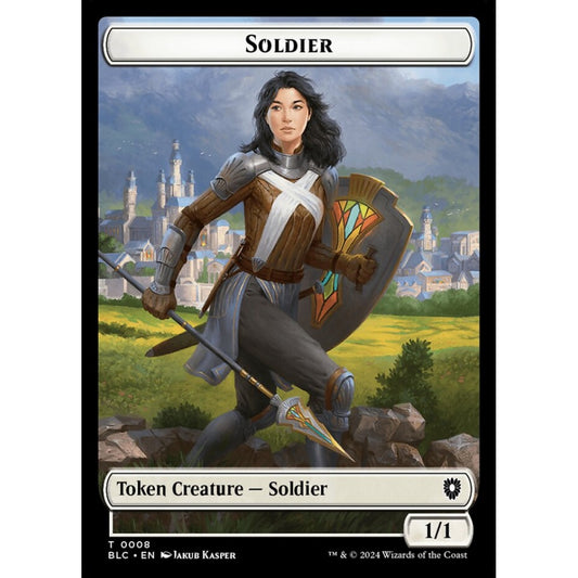 Soldier, 8, common, Magic: The Gathering, Bloomburrow