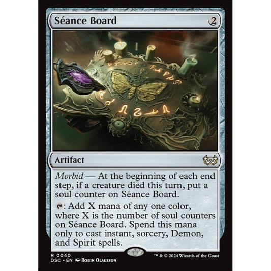 Séance Board, 40, rare, Magic: The Gathering, Duskmourn: House of Horror