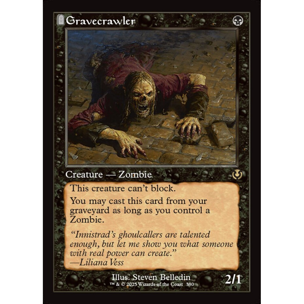 Gravecrawler, 380, rare, Magic: The Gathering, Innistrad Remastered