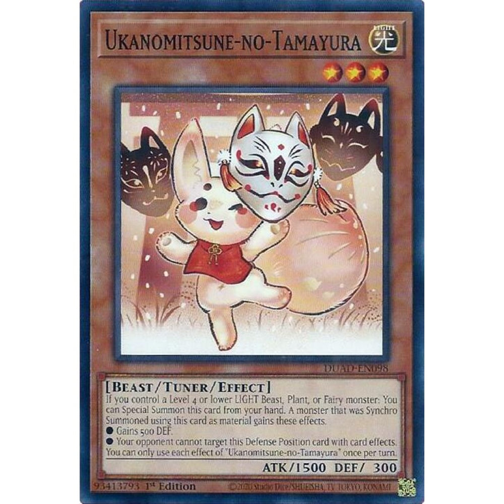 Ukanomitsune-no-Tamayura DUAD-EN098 Common Yu-Gi-Oh Duelist's Advance