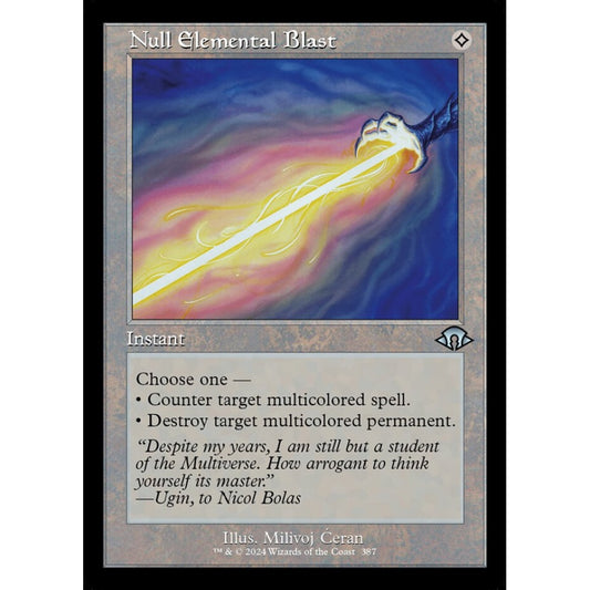 Null Elemental Blast, 387, uncommon, Magic: The Gathering, Modern Horizons 3