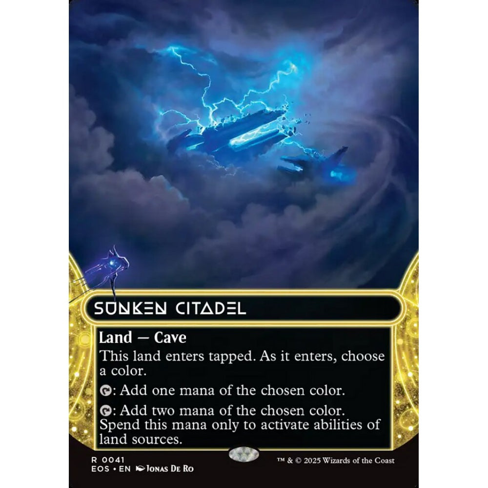 Sunken Citadel rare 41 Magic the Gathering Edge of Eternities: Stellar Sights