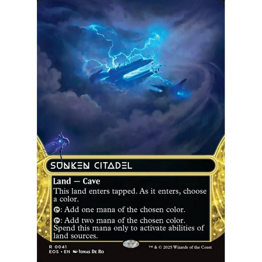 Sunken Citadel rare 41 Magic the Gathering Edge of Eternities: Stellar Sights