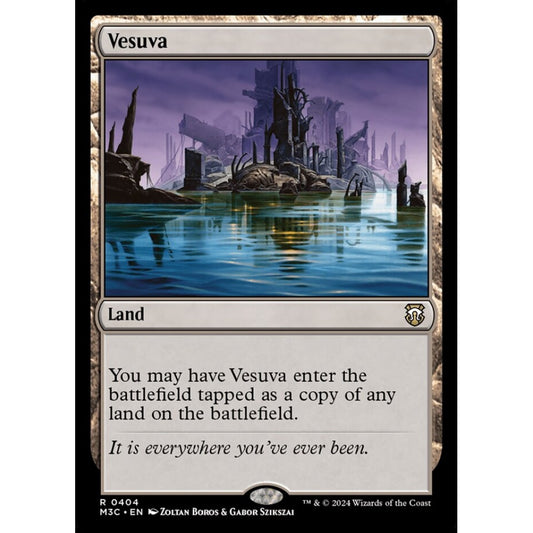Vesuva, 404, rare, Magic: The Gathering, Modern Horizons 3