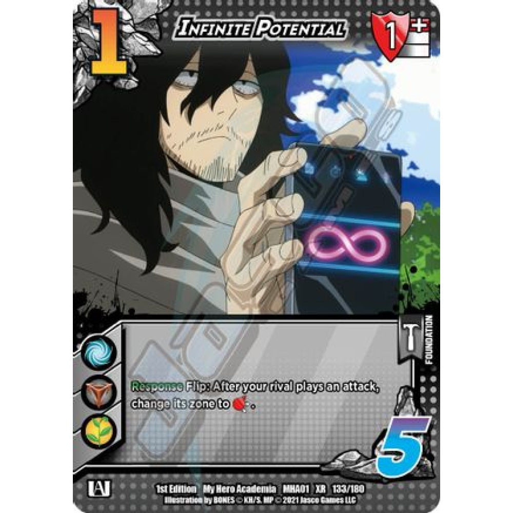 Infinite Potential, 133/180, XR, UniVersus, MHA01 My Hero Academia