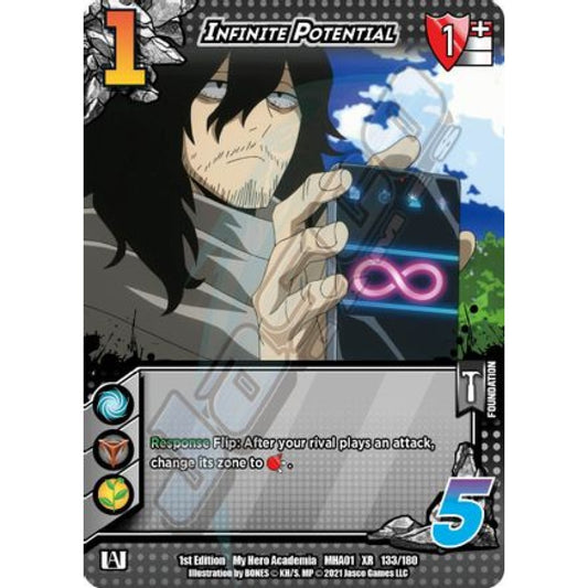 Infinite Potential, 133/180, XR, UniVersus, MHA01 My Hero Academia