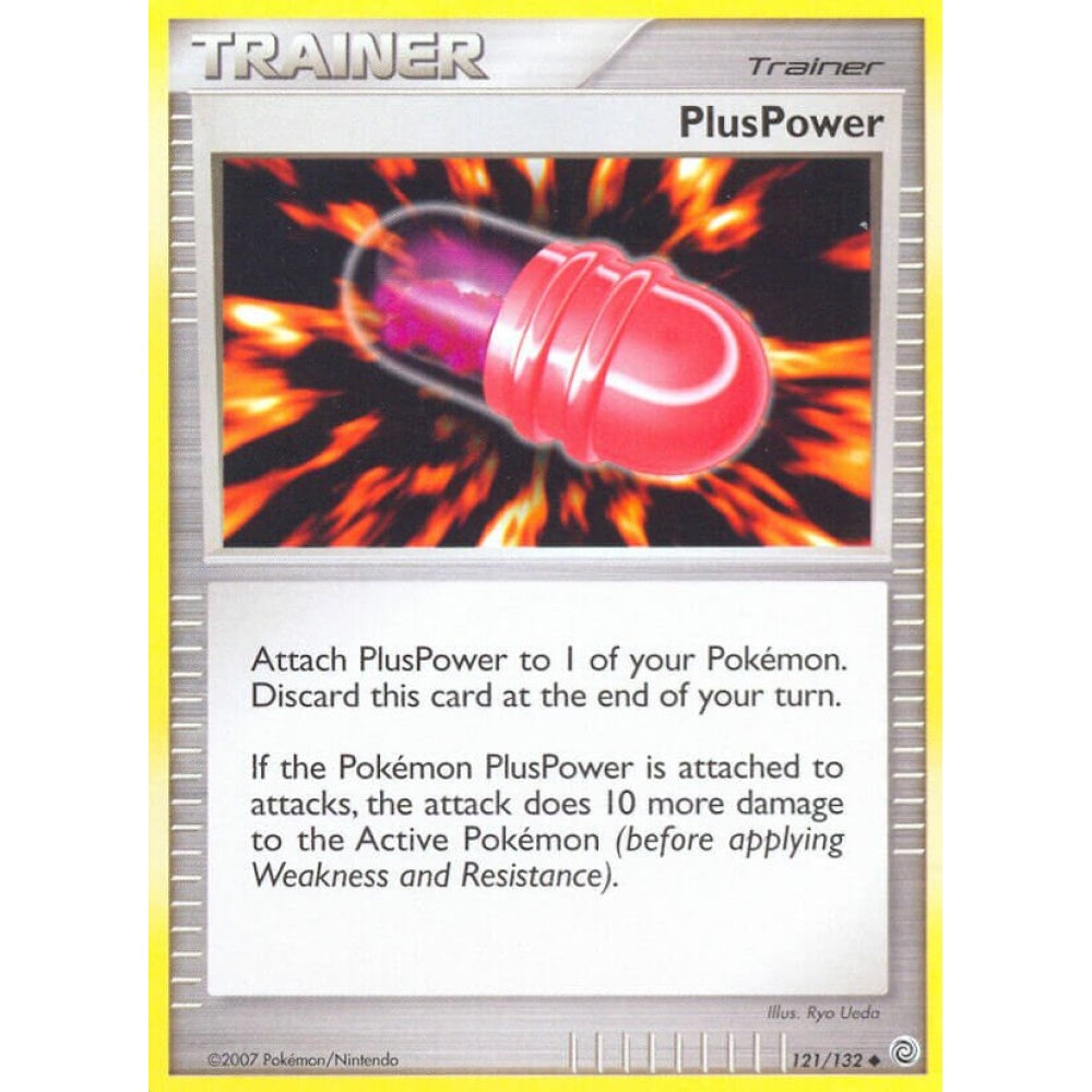 PlusPower Uncommon 121/132 Pokemon Card Game Secret Wonders