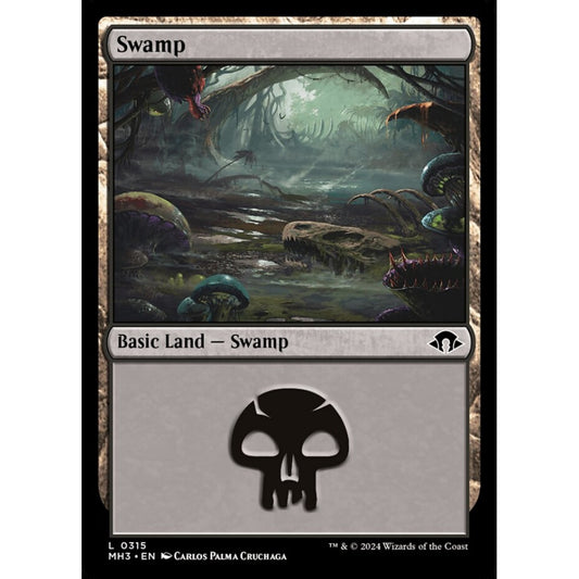 Swamp, 315, common, Magic: The Gathering, Modern Horizons 3
