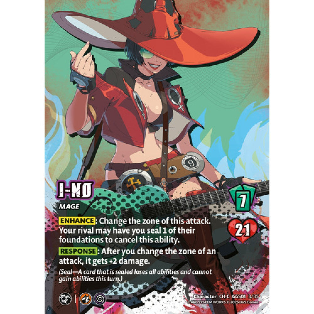 I-No 3/85 Universus Card Game Guilty Gear -Strive- CH Non-Foil