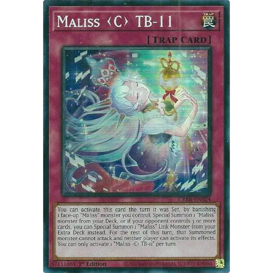 Maliss C TB-11 CRBR-EN024 Super Yu-Gi-Oh Crossover Breakers