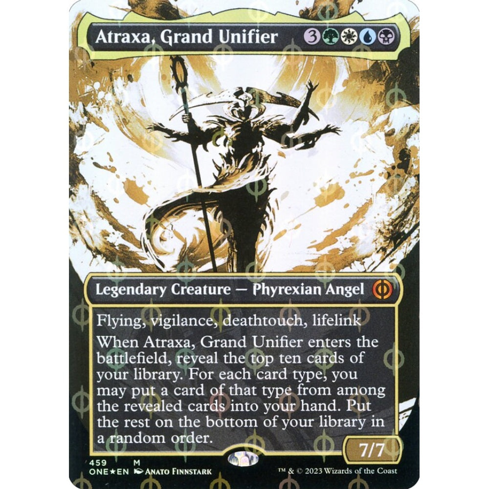 Atraxa, Grand Unifier, mythic, 459, Magic the Gathering, Phyrexia: All Will Be One