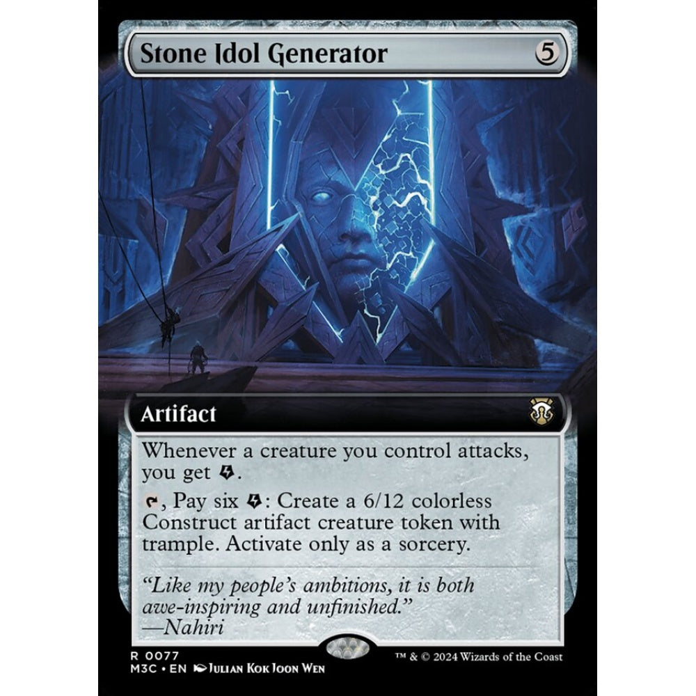 Stone Idol Generator, 77, rare, Magic: The Gathering, Modern Horizons 3