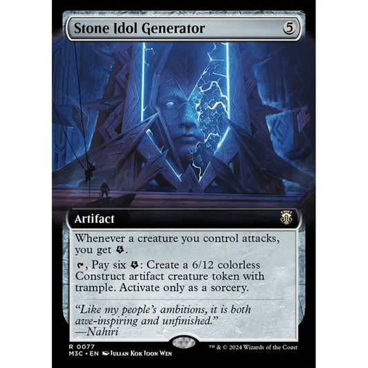 Stone Idol Generator, 77, rare, Magic: The Gathering, Modern Horizons 3