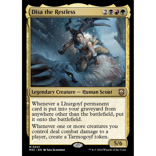 Disa the Restless, 1, mythic, Magic: The Gathering, Modern Horizons 3