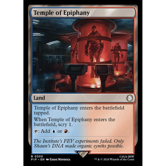 Temple of Epiphany rare 305 Magic the Gathering Fallout