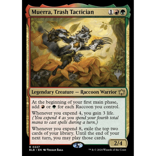 Muerra, Trash Tactician (R 227p PBLB Foil)
