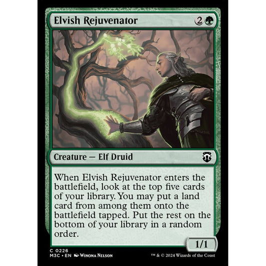 Elvish Rejuvenator, 226, common, Magic: The Gathering, Modern Horizons 3