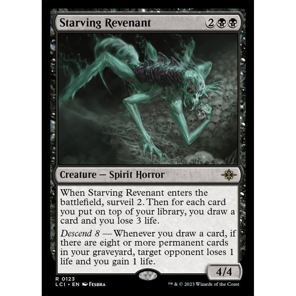 Starving Revenant rare 123 Magic the Gathering The Lost Caverns of Ixalan