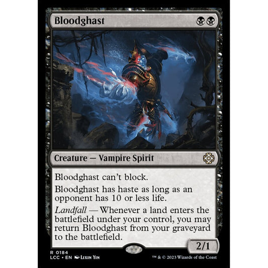 Bloodghast, rare, 184, Magic the Gathering, The Lost Caverns of Ixalan Commander