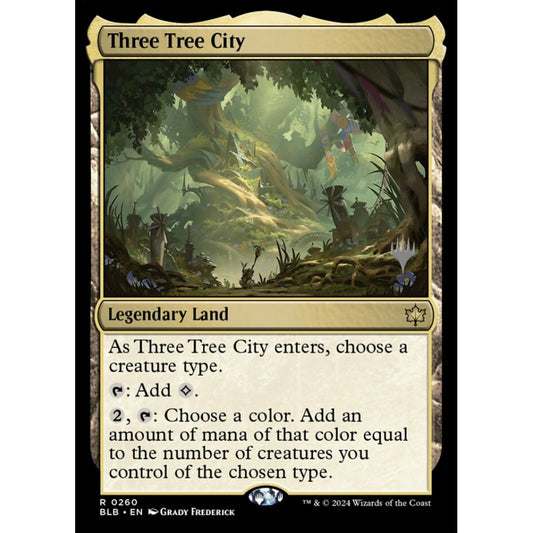 Three Tree City (R 260p PBLB Foil)