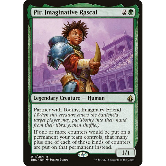 Pir, Imaginative Rascal rare 11 Magic the Gathering Battlebond