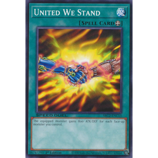 United We Stand RA03-EN112 QCR Quarter Century Secret Rare Yu-Gi-Oh Quarter Century Bonanza in Art