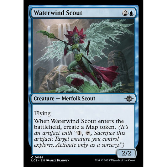 Waterwind Scout common 84 Magic the Gathering The Lost Caverns of Ixalan
