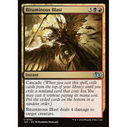 Bituminous Blast, 742, uncommon, Magic: The Gathering, Foundations Jumpstart