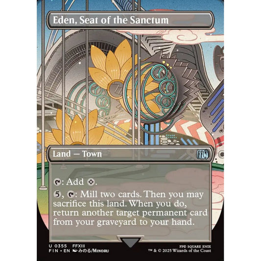 Eden, Seat of the Sanctum uncommon 355 Magic the Gathering Final Fantasy