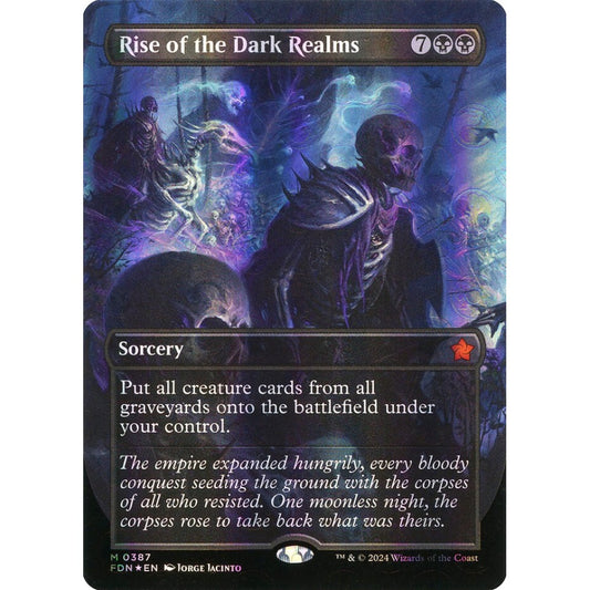 Rise of the Dark Realms, 387, mythic, Magic: The Gathering, Foundations