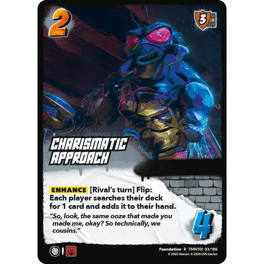 Charismatic Approach 93/186 TMNT01 Universus Teenage Mutant Ninja Turtles Foundation R