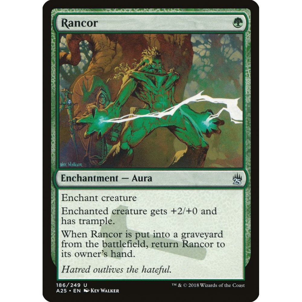 Rancor uncommon 186 Magic the Gathering Masters 25