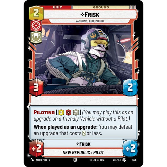 Frisk, U, JTL 646) Foil, Star Wars Unlimited