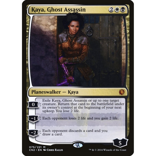Kaya, Ghost Assassin mythic 75 Magic the Gathering Conspiracy: Take the Crown