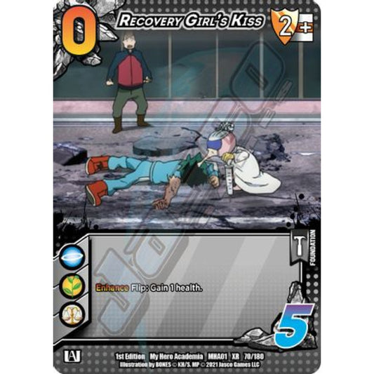 Recovery Girl's Kiss, 70/180, XR, UniVersus, MHA01 My Hero Academia