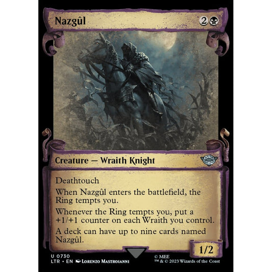 Nazgûl, uncommon, 730, Magic the Gathering, The Lord of the Rings: Tales of Middle-earth