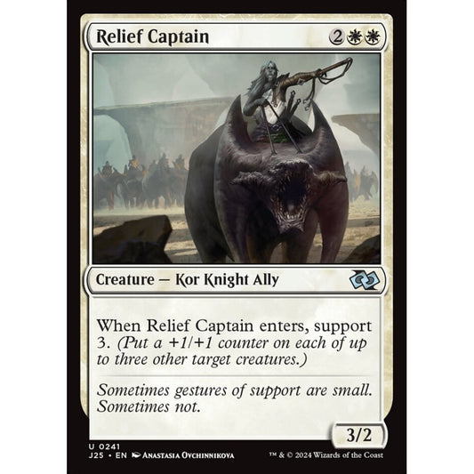 Relief Captain, 241, uncommon, Magic: The Gathering, Foundations Jumpstart