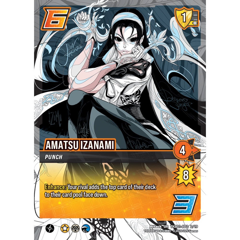 Amatsu Izanami, 2/19, TK801-CD2, Universus, TEKKEN 8 Clash Decks, Attack, UR