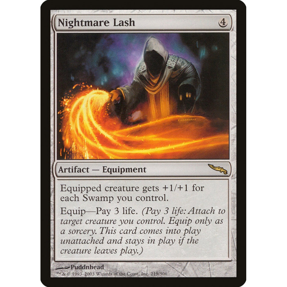 Nightmare Lash rare 219 Magic the Gathering Mirrodin