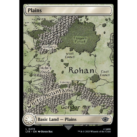 Plains, common, 272, Magic the Gathering, The Lord of the Rings: Tales of Middle-earth