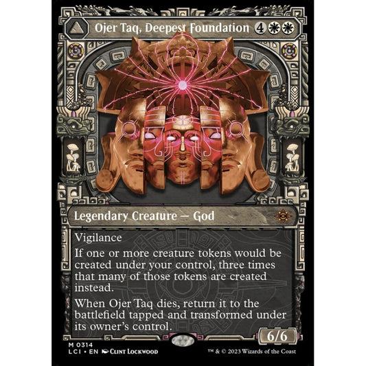 Ojer Taq, Deepest Foundation // Temple of Civilization mythic 314 Magic the Gathering The Lost Caverns of Ixalan